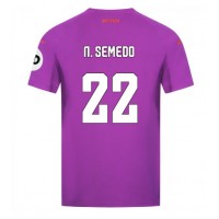 Maglie da calcio Wolves Nelson Semedo #22 Terza Maglia 2024-25 Manica Corta